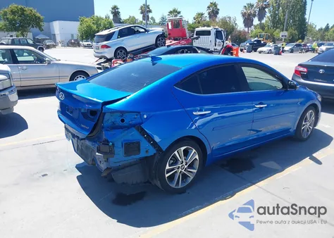 2017 Hyundai Elantra Limited from USA, damaged, VIN 5NPD84LF5HH123986
